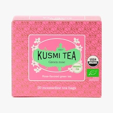 Thé vert rose bio - 20 sachets mousseline Kusmi Tea