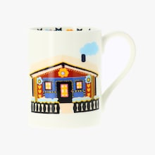Tasse de Noël "Chalet" Fragonard