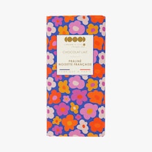 Tablette de chocolat au lait - Praliné noisettes françaises L'Éclair de Génie