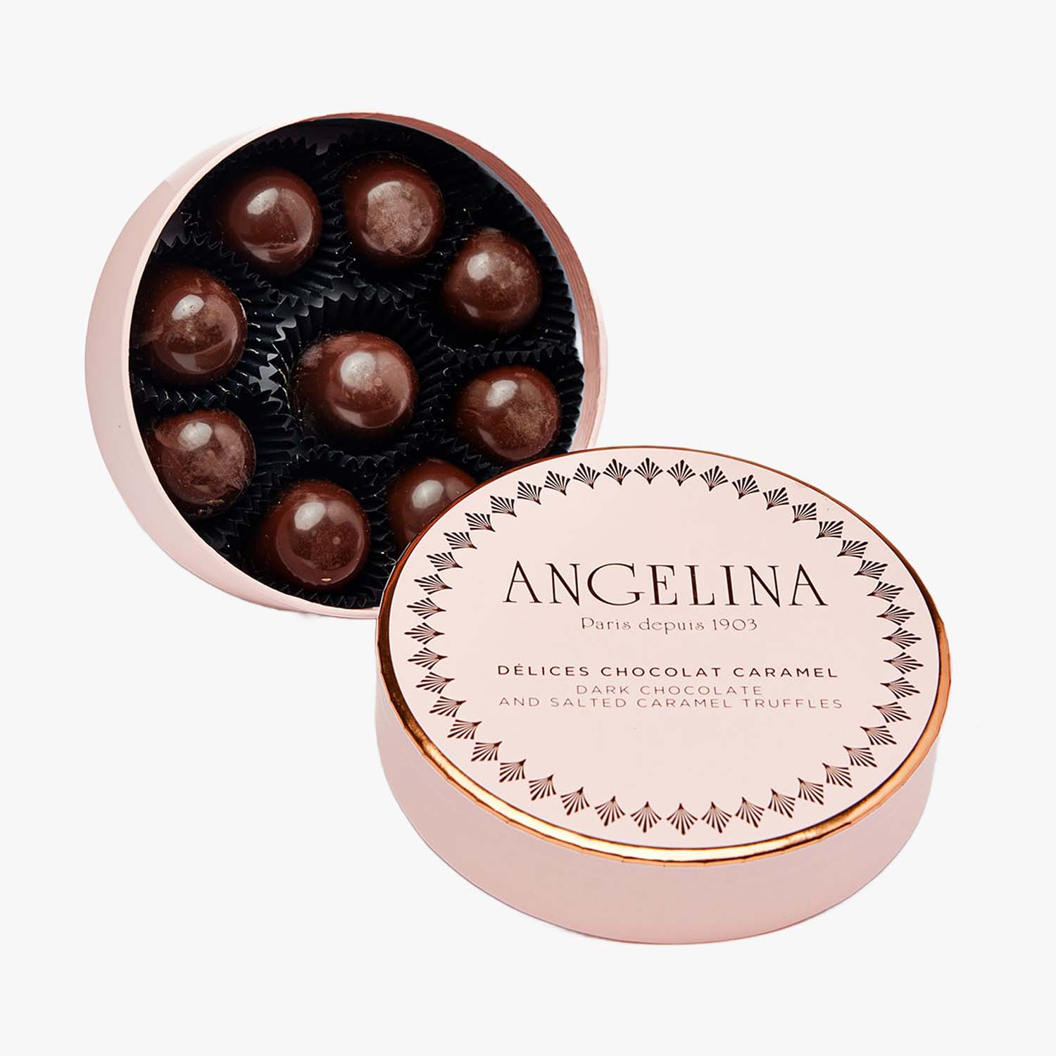 D&eacute;lices chocolat caramel Angelina