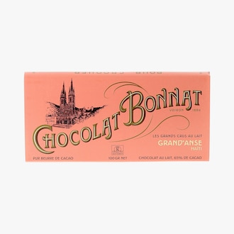 Tablette de chocolat Les Grands crus au lait - Grand’anse Haïti Bonnat