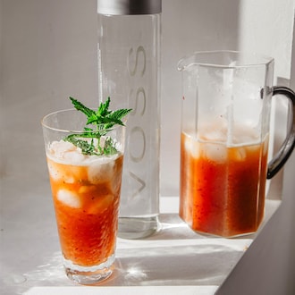 Thé glacé pêches cerises null