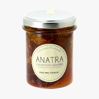 Préparation de fruits figue, miel, pistache Anatra