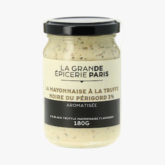 La mayonnaise à la truffe noire du Périgord 3 %, aromatisée La Grande Épicerie de Paris