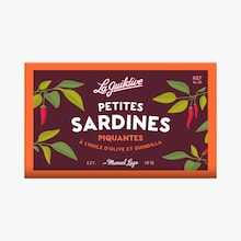 Petites sardines piquantes à l'huile d'olive et guindilla La Guildive