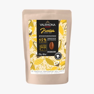 Jivara grands crus - Chocolat au lait 40 % cacao Valrhona