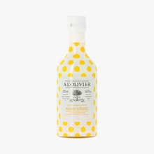 Sauce vinaigrette ananas et basilic &agrave; l'huile d'olive A l'Olivier