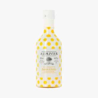 Sauce vinaigrette ananas et basilic &agrave; l'huile d'olive A l'Olivier