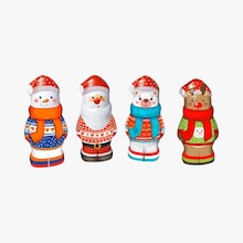 Personnages de No&euml;l en guimauve Sophie M