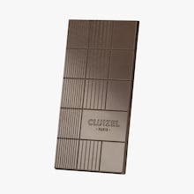 Tablette Gourmande Noir 72% Praliné intense Cluizel