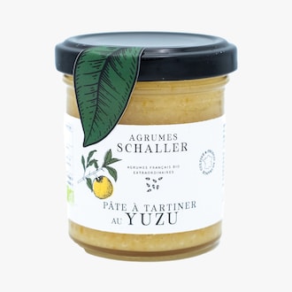 P&acirc;te &agrave; tartiner au yuzu bio Agrumes Schaller