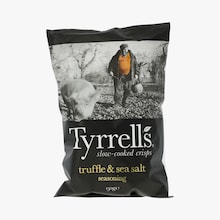 Chips au sel de mer et saveur truffe Tyrrells