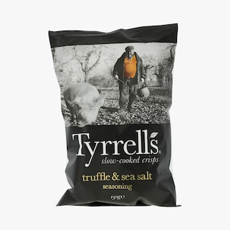 Chips au sel de mer et saveur truffe Tyrrells