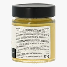 Moutarde &agrave; la truffe noire du P&eacute;rigord, pr&eacute;paration culinaire aromatis&eacute;e La Grande &Eacute;picerie de Paris