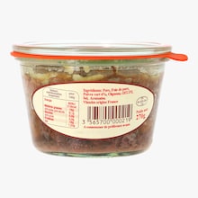 Pâté de campagne au poivre vert Conserverie Saint Christophe