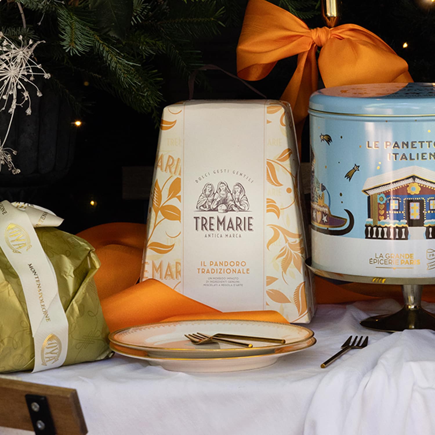 Pandoro traditionnel 750g Tre Marie