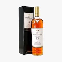 The Macallan, Highland single malt scotch whisky, Sherry Oak, 12 ans, coffret The Macallan