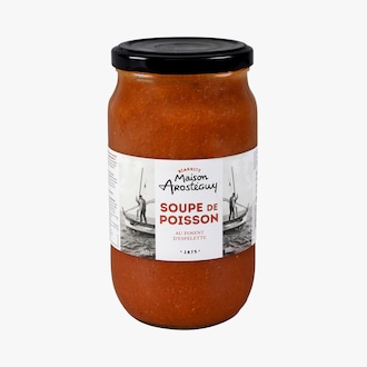Soupe de poisson au piment d'Espelette Maison Arosteguy