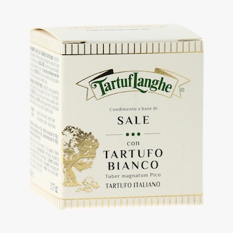 Sel de Guérande et truffe blanche d'Alba, préparation culinaire aromatisée TartufLanghe