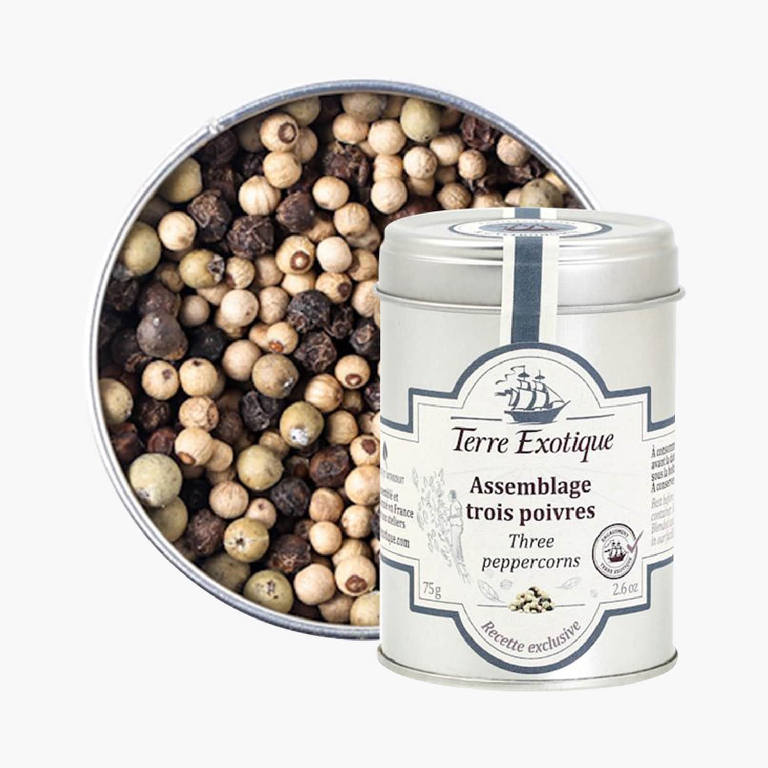 Les 3 poivres Terre Exotique