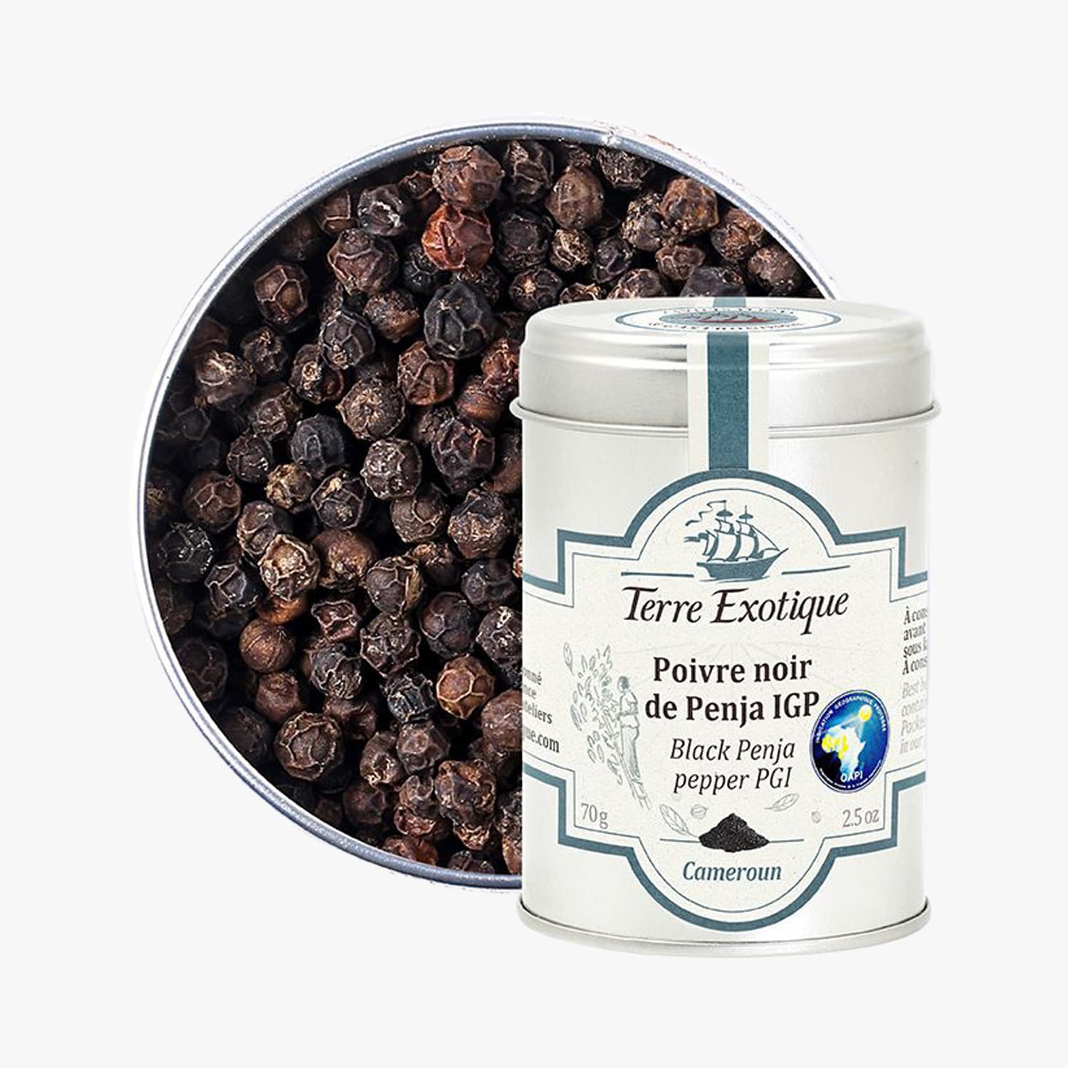 Poivre noir de Penja Terre Exotique