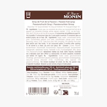 Sirop de fruit de la passion Monin