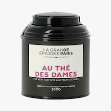 Au th&eacute; des dames, th&eacute; vert parfum&eacute; aux fruits rouges La Grande &Eacute;picerie de Paris