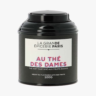 Au th&eacute; des dames, th&eacute; vert parfum&eacute; aux fruits rouges La Grande &Eacute;picerie de Paris