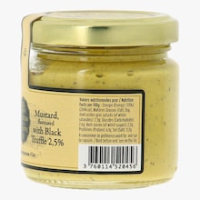 Moutarde aromatis&eacute;e &agrave; la truffe noire 2,5&nbsp;% Tuber melanosporum Vitt. Maison de la Truffe