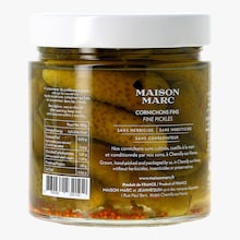 Cornichons fins - 100  % français Maison Marc