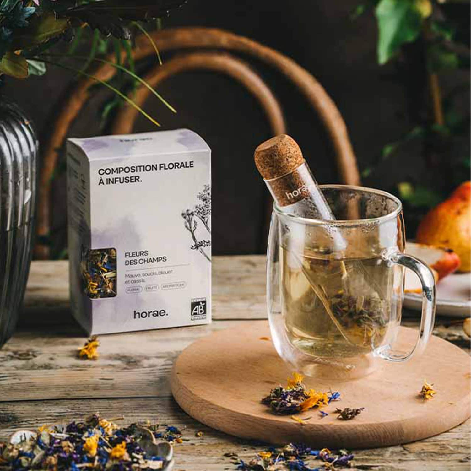 Tisane aux fleurs des champs bio Horae