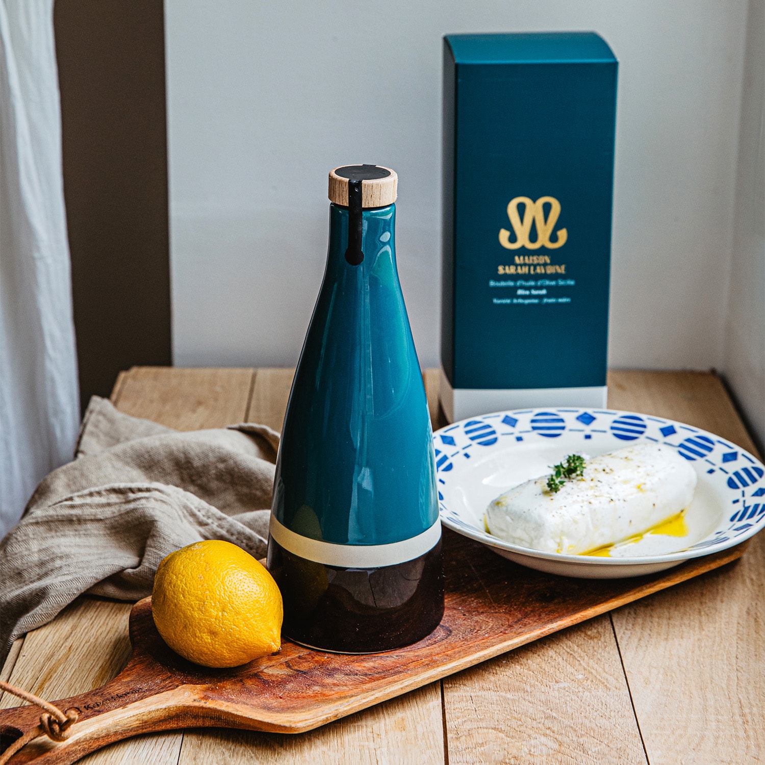 Huile d'olive vierge extra monovariétale « Bleu Sarah » Maison Sarah Lavoine