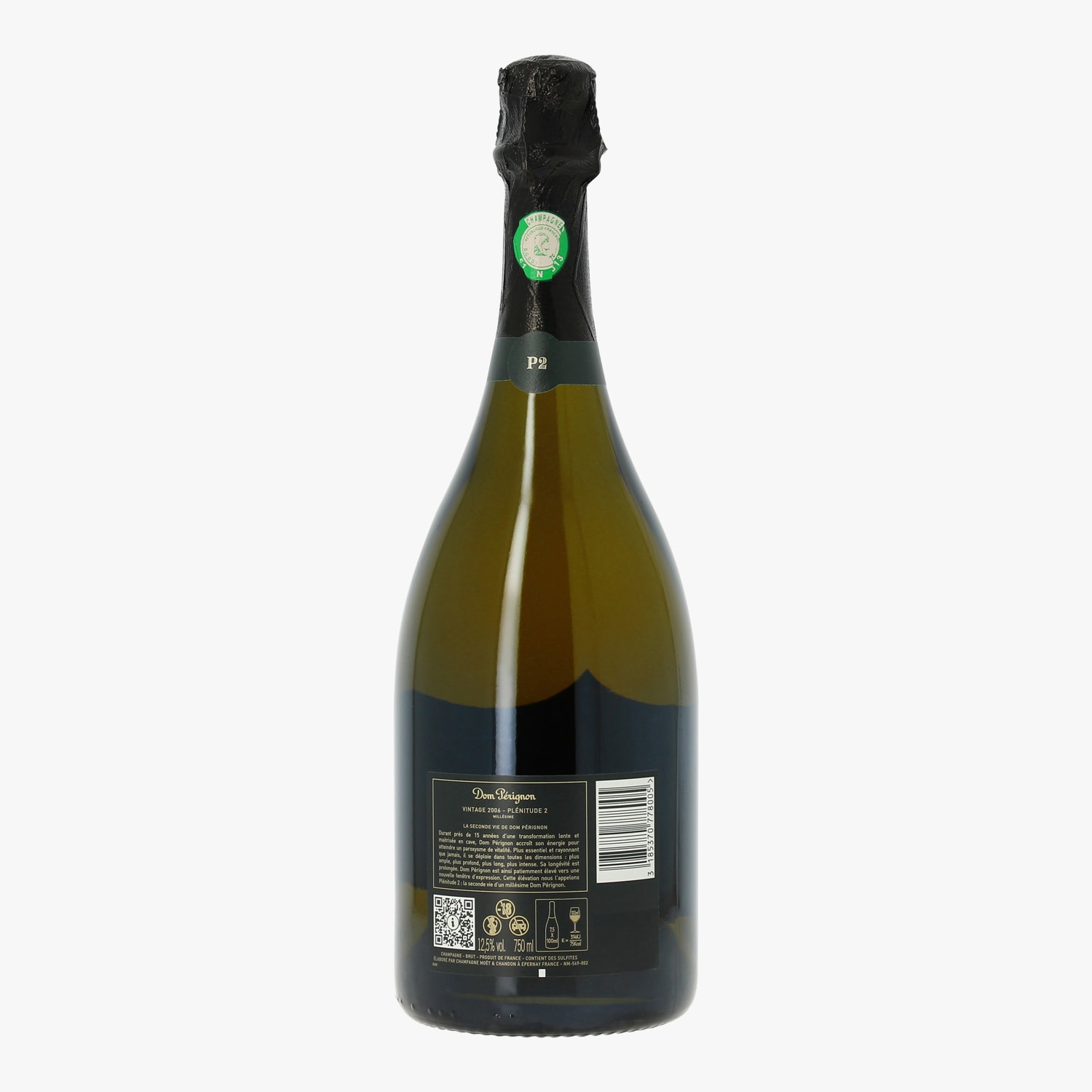 Champagne Dom Pérignon, Plénitude 2, Vintage 2006 - Dom Pérignon