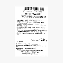 Sachet de friture au chocolat au lait Maison Mercier