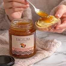 Confiture mangue passion th&eacute; & bergamote Angelina