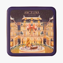 Cr&ecirc;pes dentelle enrob&eacute;es de chocolat au lait Angelina