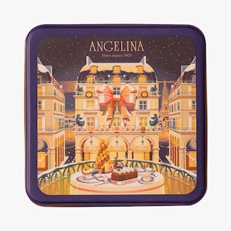 Crêpes dentelle enrobées de chocolat au lait Angelina