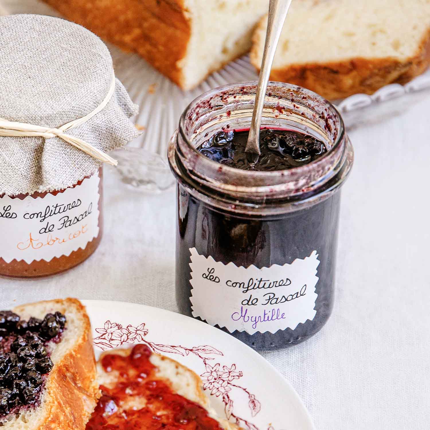 Confiture extra de myrtille Les Confitures de Pascal