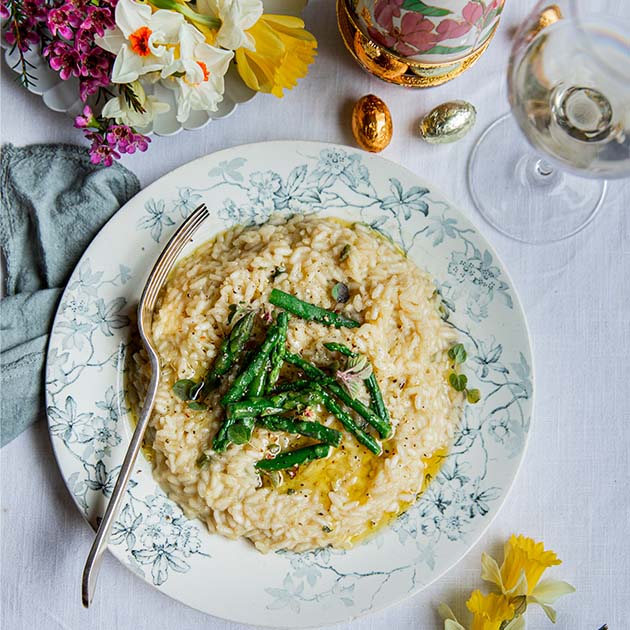 Risotto aux asperges null