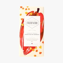 Tablette chocolat 70 % aux noisettes du Piémont Encuentro