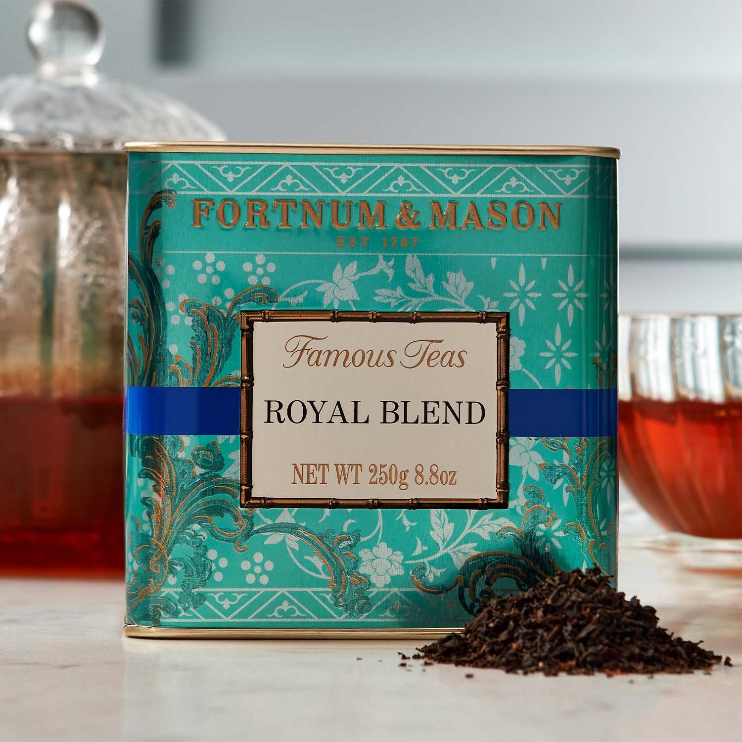 Bo&icirc;te &agrave; th&eacute; noir Royal Blend Fortnum & Mason