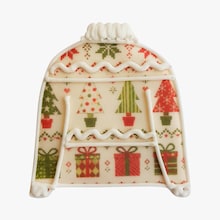 Biscuit d&eacute;cor&eacute; pull de No&euml;l Sapin Fabulous Biscuits