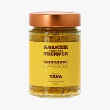 Moutarde &agrave; la harissa Simon Auscher Tava Hada Pilpelta