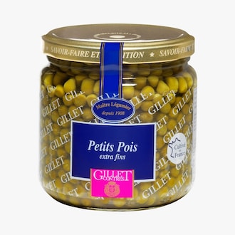 Petits Pois extra fins Gillet Contres