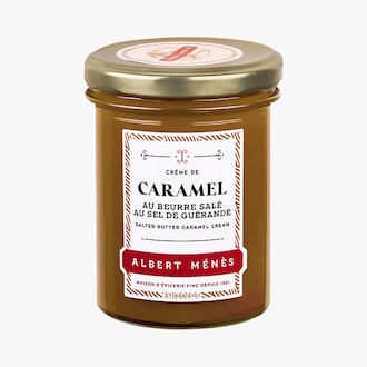 Crème de caramel au beurre salé au sel de Guérande Albert Ménès
