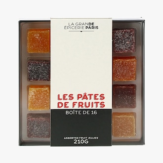 Boîte de 16 pâtes de fruits La Grande Épicerie de Paris