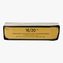 Sardines &agrave; la truffe d&rsquo;&eacute;t&eacute; 1&nbsp;% aromatis&eacute;es Artisan de la Truffe