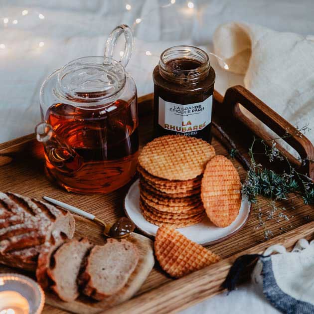 Préparation de fruits Rhubarbe du Nord La Grande Épicerie de Paris