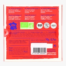 Coffret 4 carrés de chocolat lait & noir 71 % Le Chocolat des Français