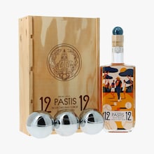 Pastis 12/12, sous coffret Pastis 12/12